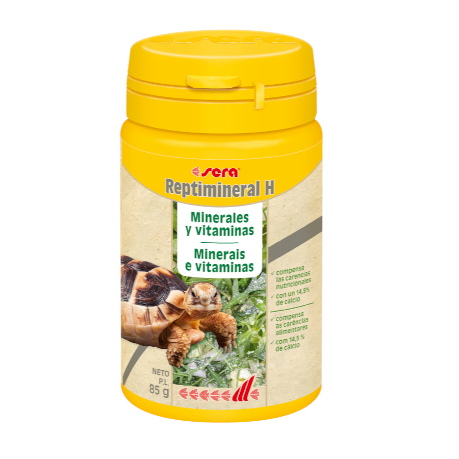 Sera Reptimineral H Suplemento Vitamínico para reptiles